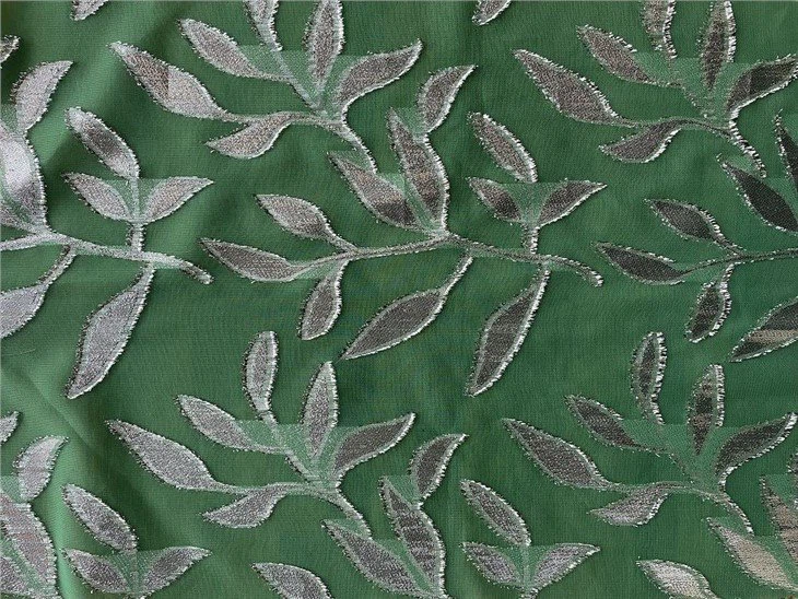 jacquard chiffon fabric 2(001)