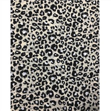 Leopard Print Chiffon Fabric